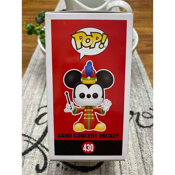 Funko Pop Disney:  Mickey Mouse - Band Concert Mickey - Picture 4 of 6